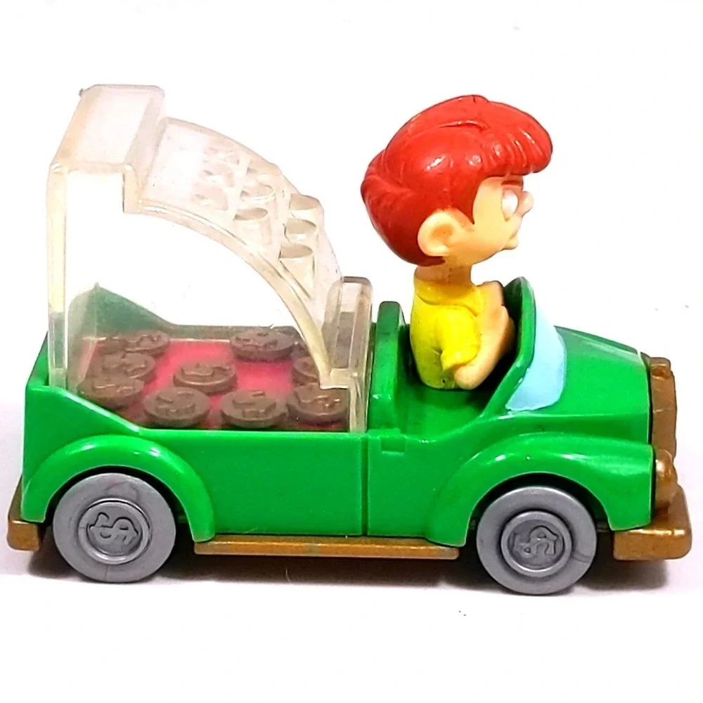 VTG 1992 Warner Bros Montana‎ Max Tiny Toon Adventures Car Toy Green Gold Dollar